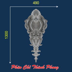 Liễn trang trí xi măng TP-LX06