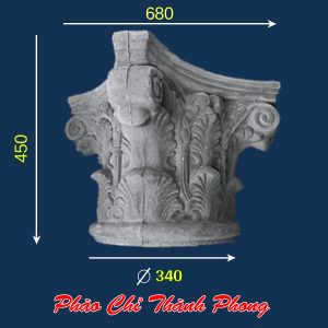 Đầu đế cột tròn bê tông TP-DCX02-B