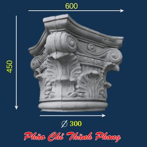 Đầu đế cột tròn bê tông TP-DCX03-A