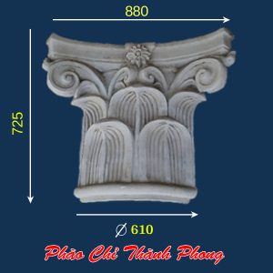 Đầu đế cột tròn bê tông TP-DCX07