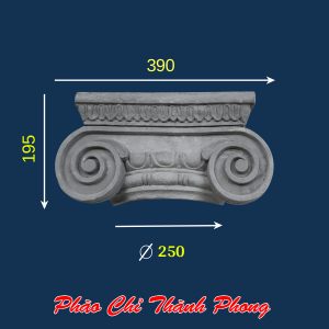 Đầu đế cột tròn bê tông TP-DCX08