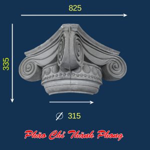 Đầu đế cột tròn bê tông TP-DCX12