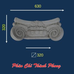 Đầu đế cột vuông bê tông TP-DCX14