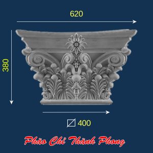 Đầu đế cột vuông bê tông TP-DCX16