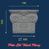 Đầu đế cột vuông bê tông TP-DCX18 1 dau cot vuong tp dcx18
