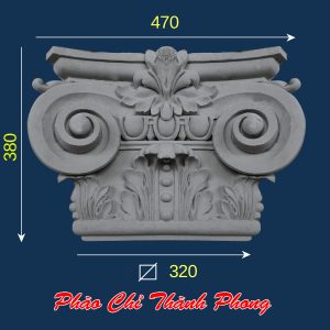 Đầu đế cột vuông bê tông TP-DCX24