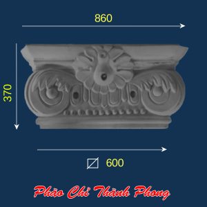 Đầu đế cột vuông bê tông TP-DCX28