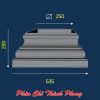 Đầu đế cột vuông bê tông TP-DCX29-A 2 dau cot vuong tp dcx29 a