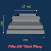Đầu đế cột vuông bê tông TP-DCX31-A 1 dau cot vuong tp dcx31 a
