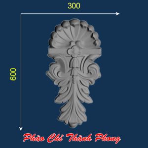 Liễn trang trí xi măng TP-LX02