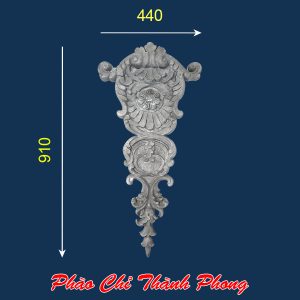 Liễn trang trí xi măng TP-LX03