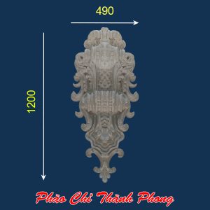 Liễn trang trí xi măng TP-LX05