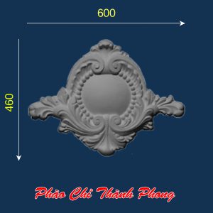 Phù điêu mặt cột xi măng TP-PDX02