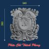 Phù điêu mặt cột xi măng TP-PDX05 2 phu dieu xi mang TP PDX05