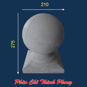 Hàng rào bê tông TP-HRX07