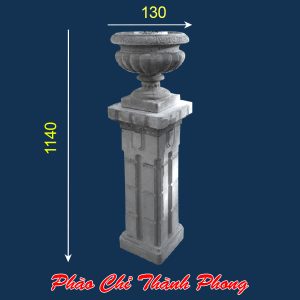 Trụ lan can bê tông TP-TRX04