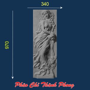 Tranh nữ thần xi măng TP-PDX40
