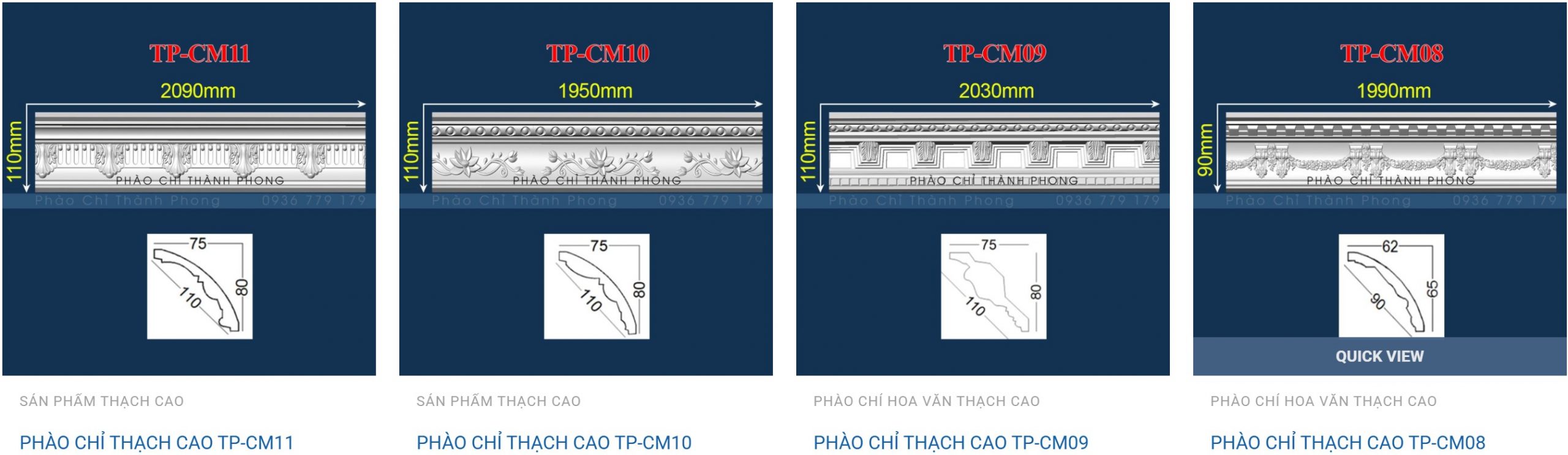 BẢNG GIÁ SẢN PHẨM THẠCH CAO THÀNH PHONG 3 BẢNG GIÁ SẢN PHẨM THẠCH CAO THÀNH PHONG 3