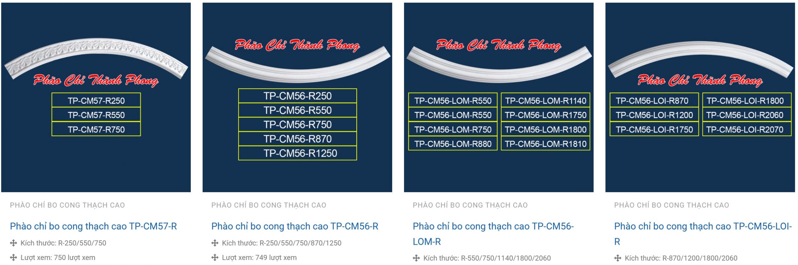 BẢNG GIÁ SẢN PHẨM THẠCH CAO THÀNH PHONG 6 BẢNG GIÁ SẢN PHẨM THẠCH CAO THÀNH PHONG 6