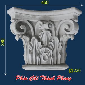 Đầu đế cột vuông bê tông TP-DCX42