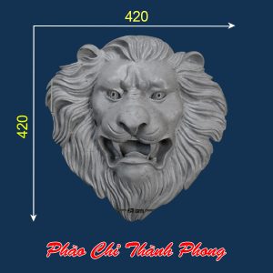 Phù điêu đầu sư tử TP-PDX46
