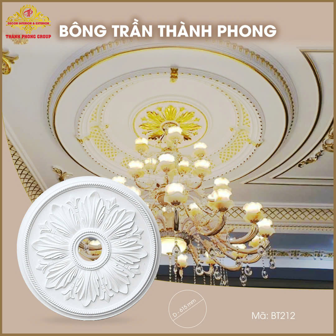 Bông trần thạch cao