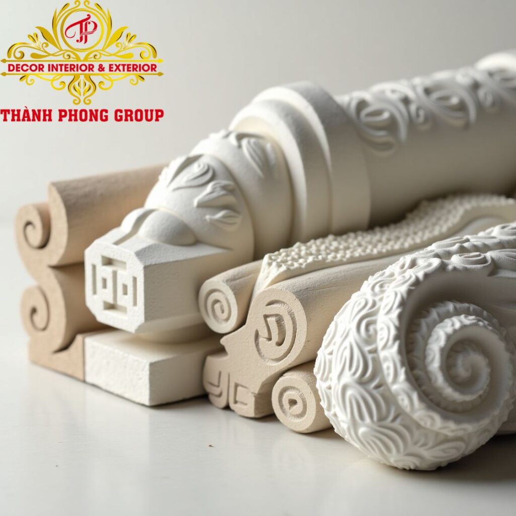 kiến tạo hoa văn phào chỉ