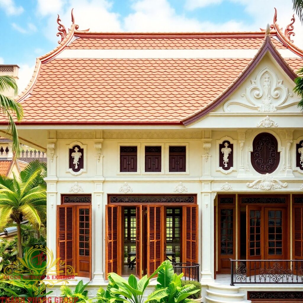 Khám Phá Vai Trò Phào Chỉ Trong Biệt Thự Thái & Âu Đẳng Cấp