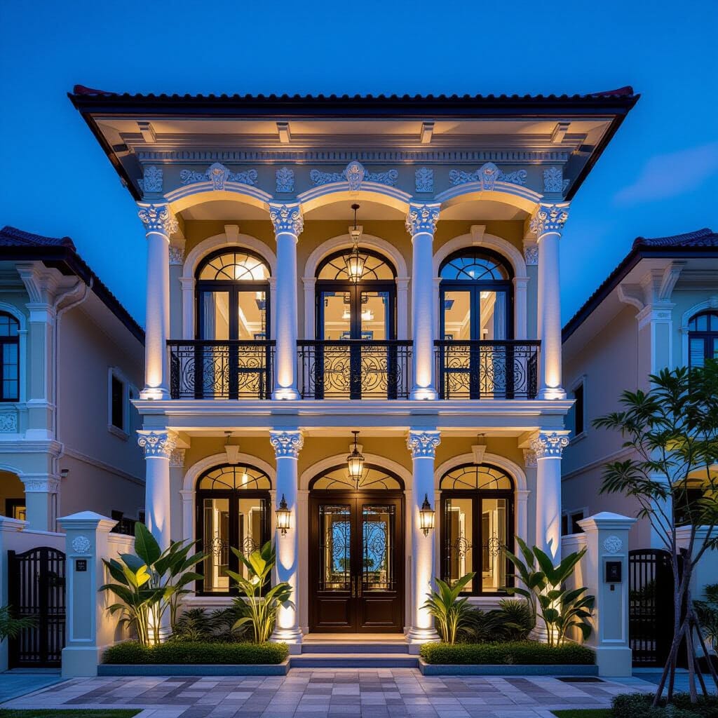 Phào Chỉ Cổ Điển Sang Trọng