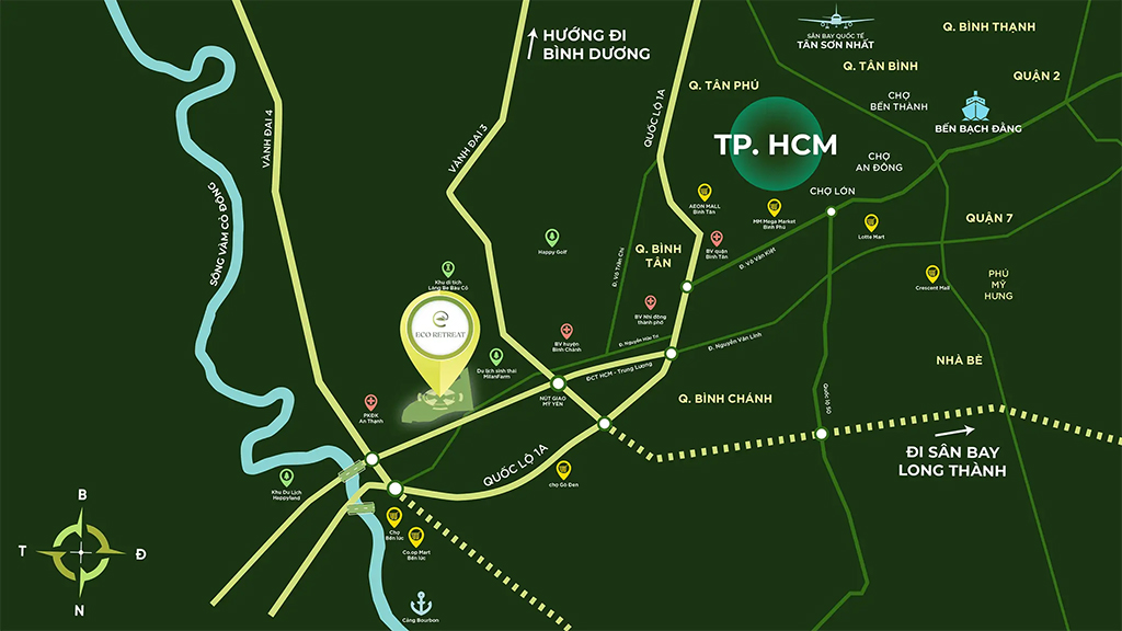 Công Trình Xi Măng GFRC Eco Retreat Long An 2 Công Trình Xi Măng GFRC Eco Retreat Long An 1