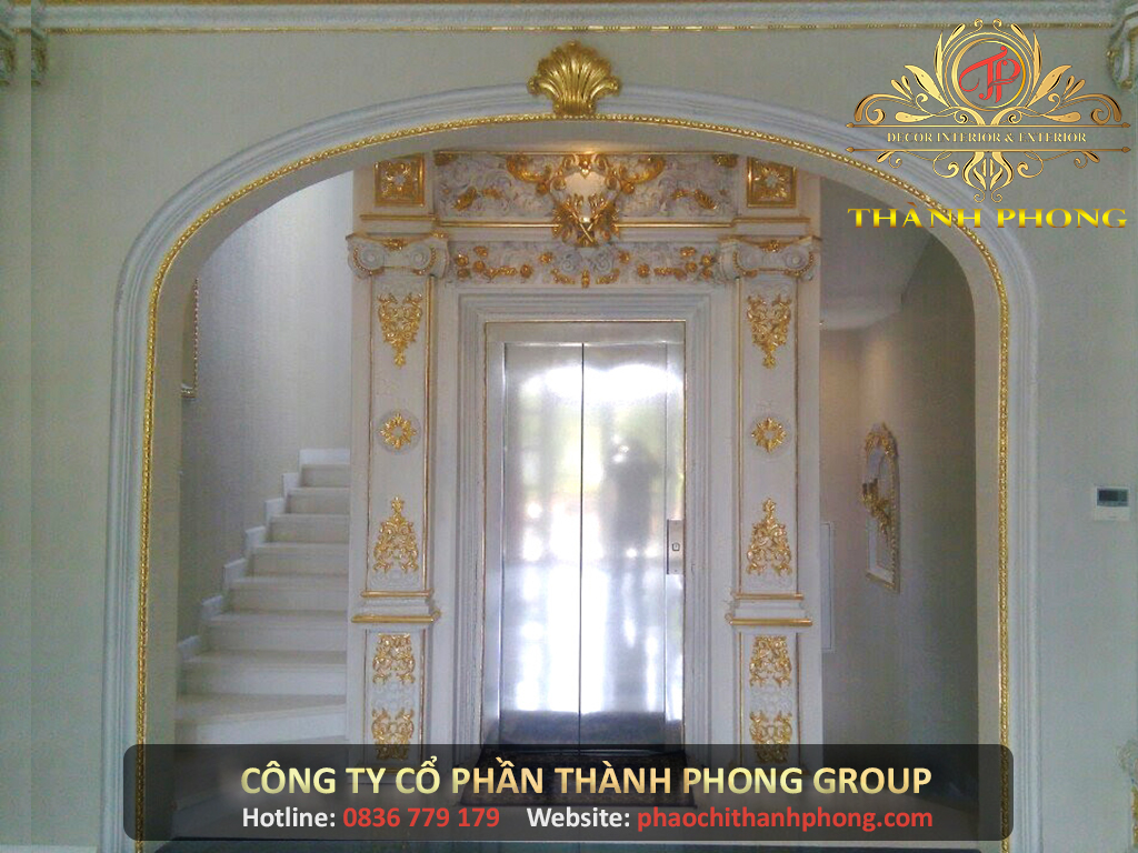 Công Trình Thạch Cao Xi Măng Biệt Thự Cổ Điển Anh Khai - Chị Hiếu 16