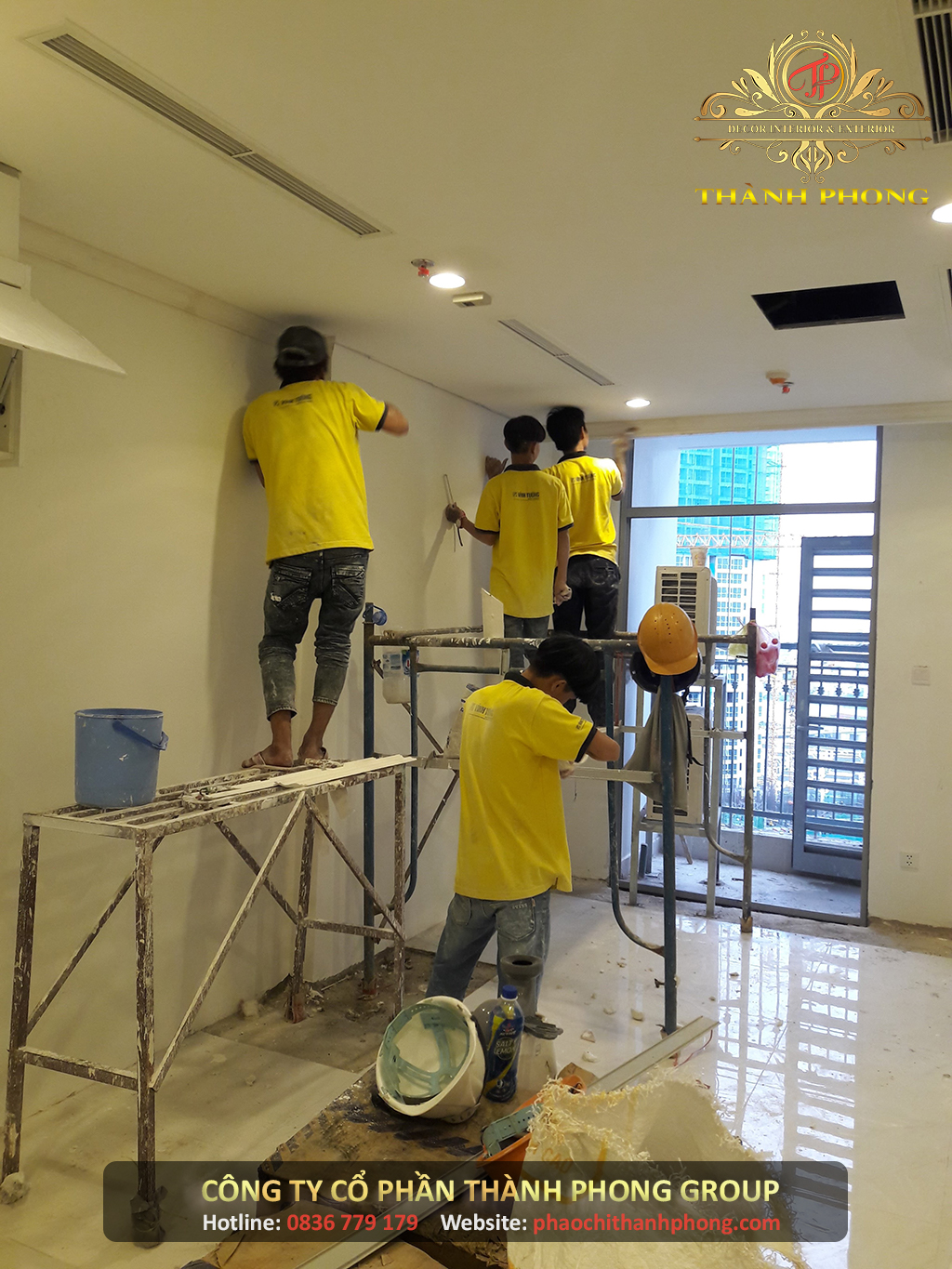 Công Trình Thạch Cao Landmark Vinhomes Central Park Tân Cảng 1