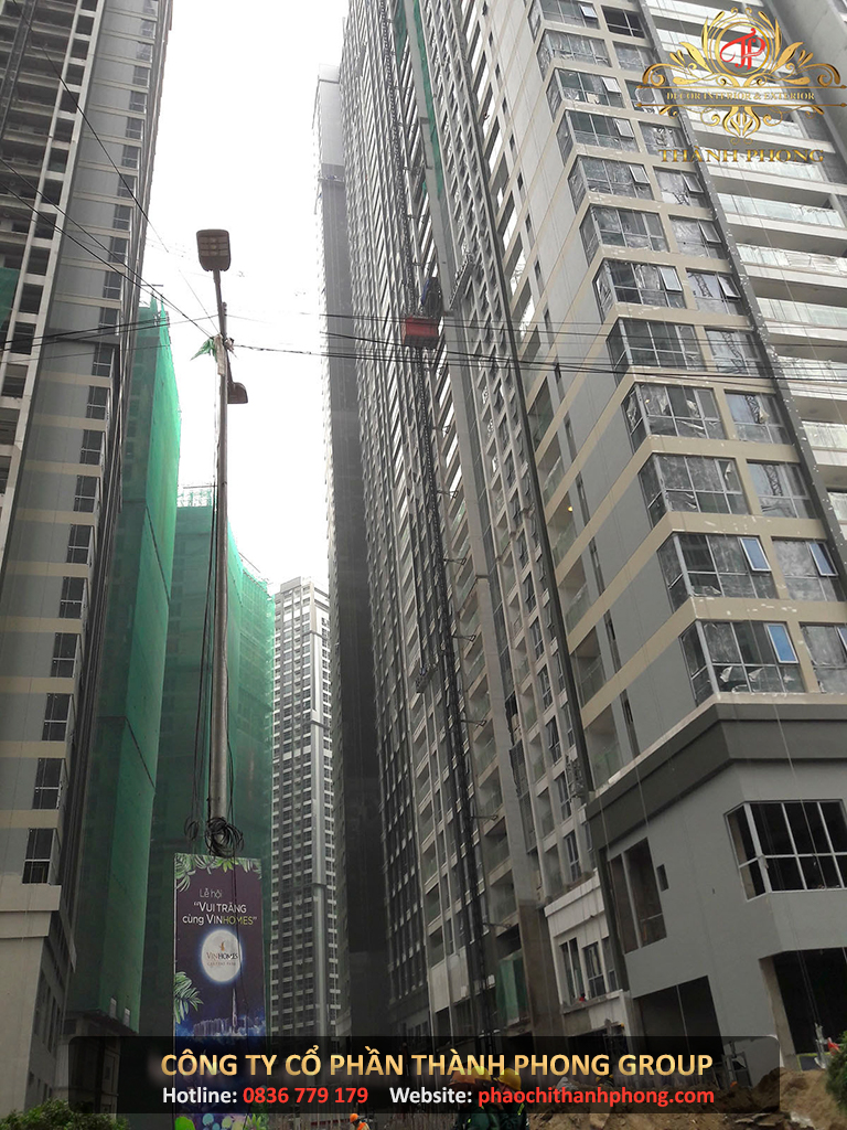 Công Trình Xi Măng GFRC Vinhomes Central Park Tân Cảng 4