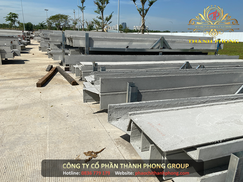 Công Trình Xi Măng GFRC Global City 12 Công Trình Xi Măng GFRC The Global City 11