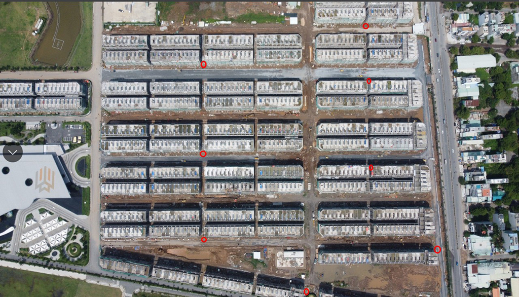 Công Trình Xi Măng GFRC Global City 2 Công Trình Xi Măng GFRC The Global City 1