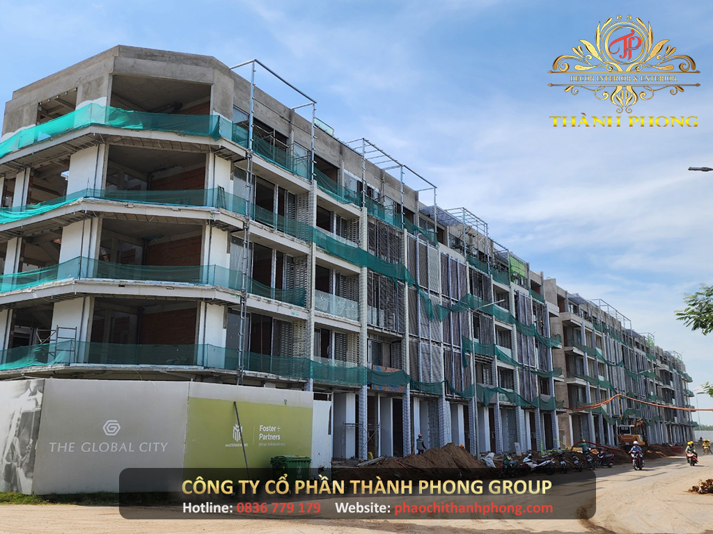 Công Trình Xi Măng GFRC Global City 4 Công Trình Xi Măng GFRC The Global City 3