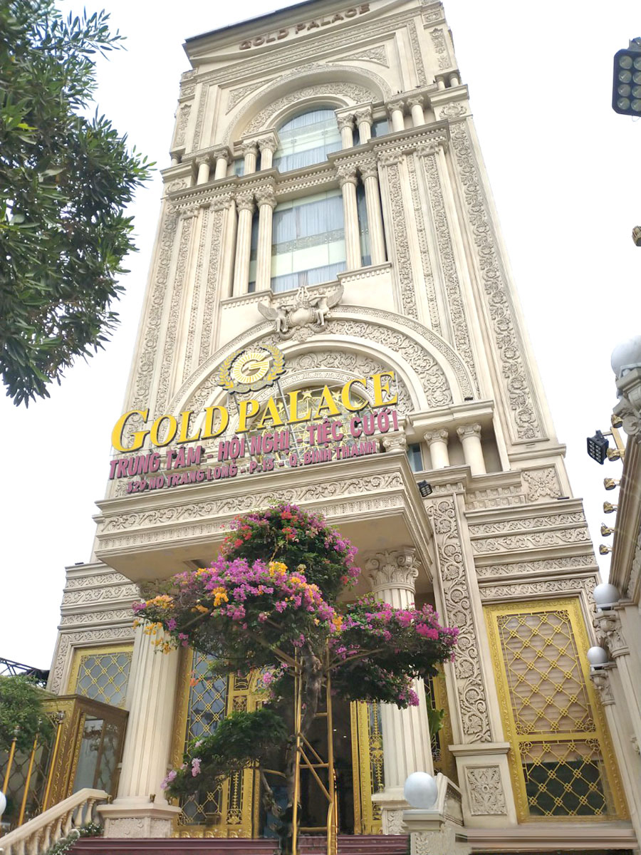 Công Trình Xi Măng GFRC Trung Tâm Hội Nghị Tiệc Cưới Gold Place 2 Công Trình Xi Măng GFRC Trung Tâm Hội Nghị Tiệc Cưới Gold Place 1