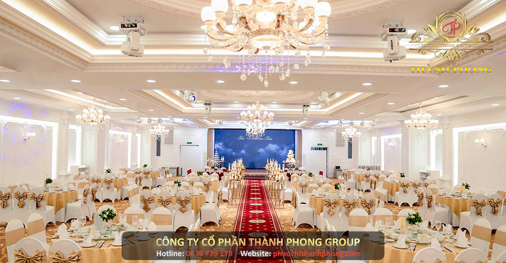 Công Trình Xi Măng GFRC Trung Tâm Hội Nghị Tiệc Cưới Gold Place 13
