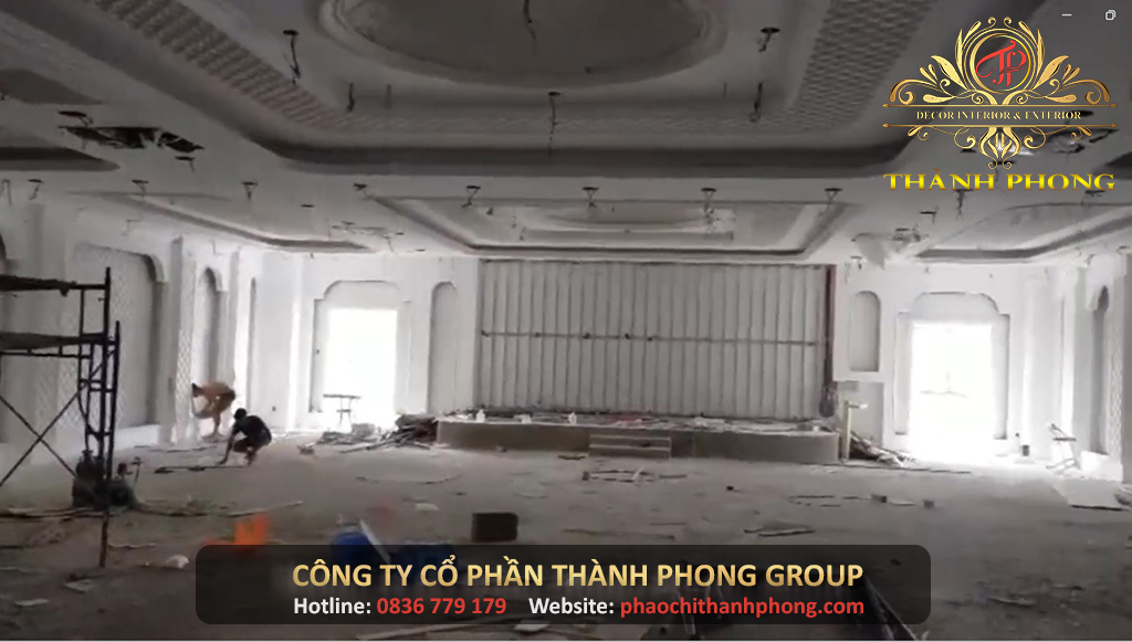 Công Trình Xi Măng GFRC Trung Tâm Hội Nghị Tiệc Cưới Gold Place 5 Công Trình Xi Măng GFRC Trung Tâm Hội Nghị Tiệc Cưới Gold Place 4