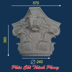 Đầu đế cột tròn bê tông TP-DCX09