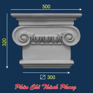 Đầu đế cột vuông bê tông TP-DCX26