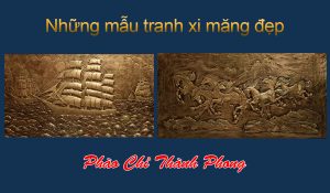 mau tranh xi mang dep don tet