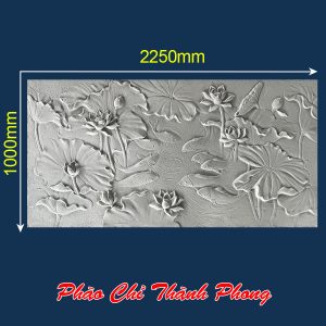 Tranh phù điêu xi măng Quần Ngư Hội Tụ TP-TRANH03