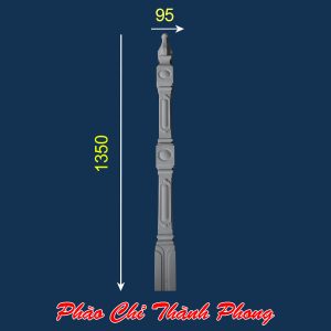 Hàng rào bê tông TP-HRX02