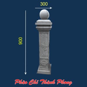 Trụ lan can bê tông TP-TRX01