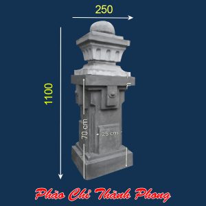 Trụ lan can bê tông TP-TRX03