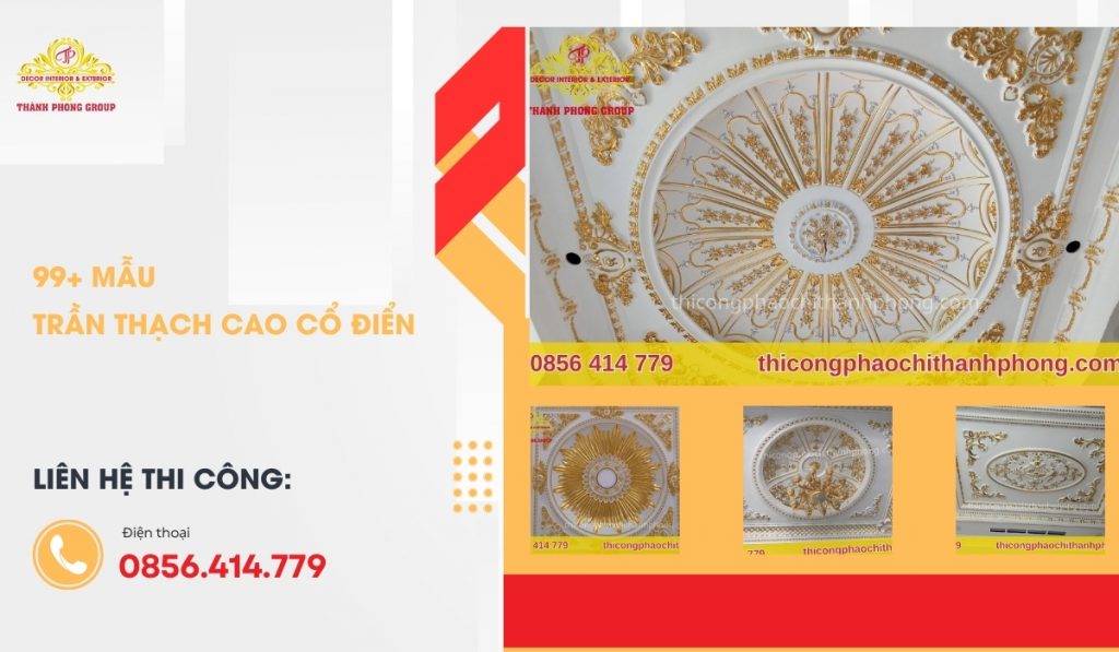 mau tran thach cao co dien