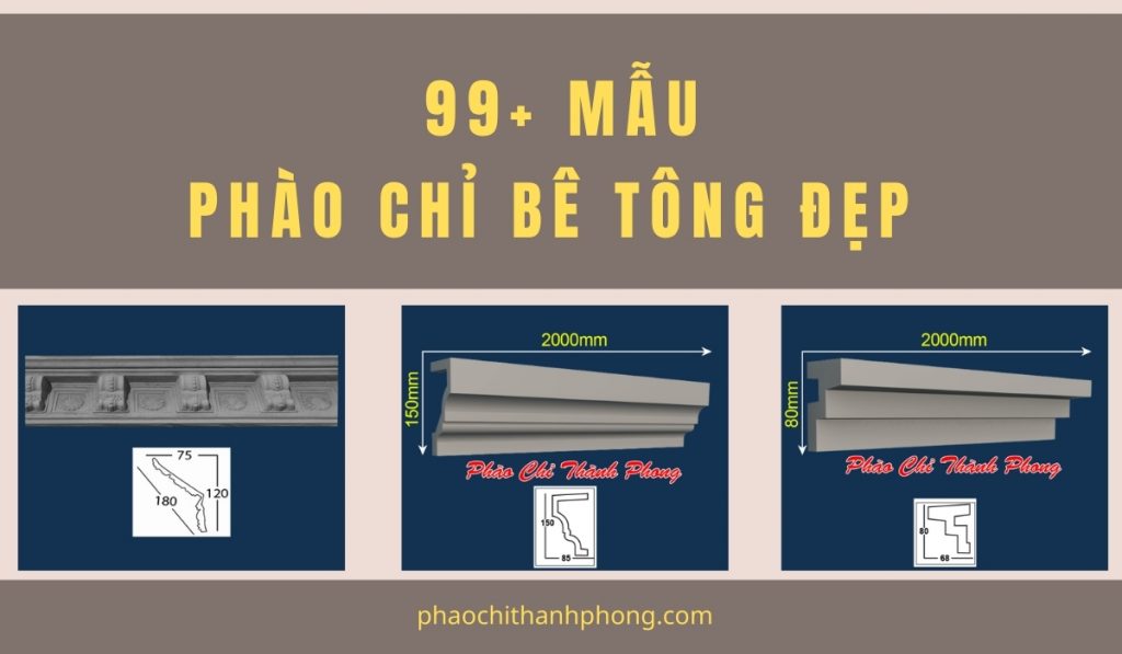 phao chi be tong