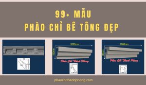 phao chi be tong