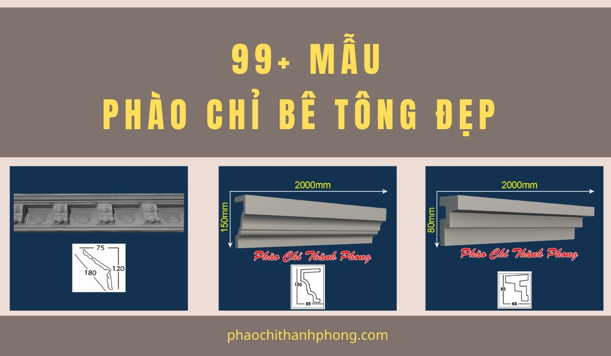 phao chi be tong
